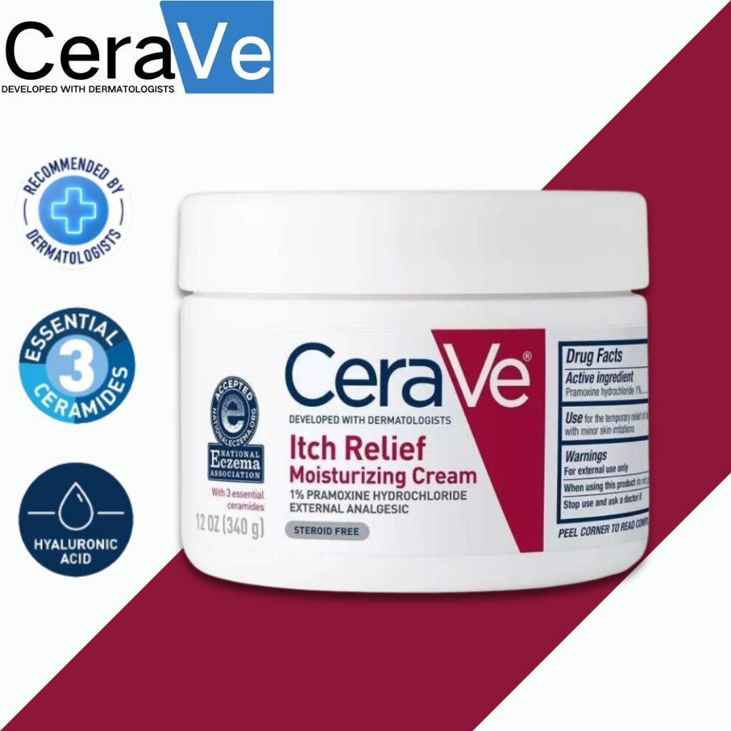 CeraVe Itch Relief Moisturizing Cream